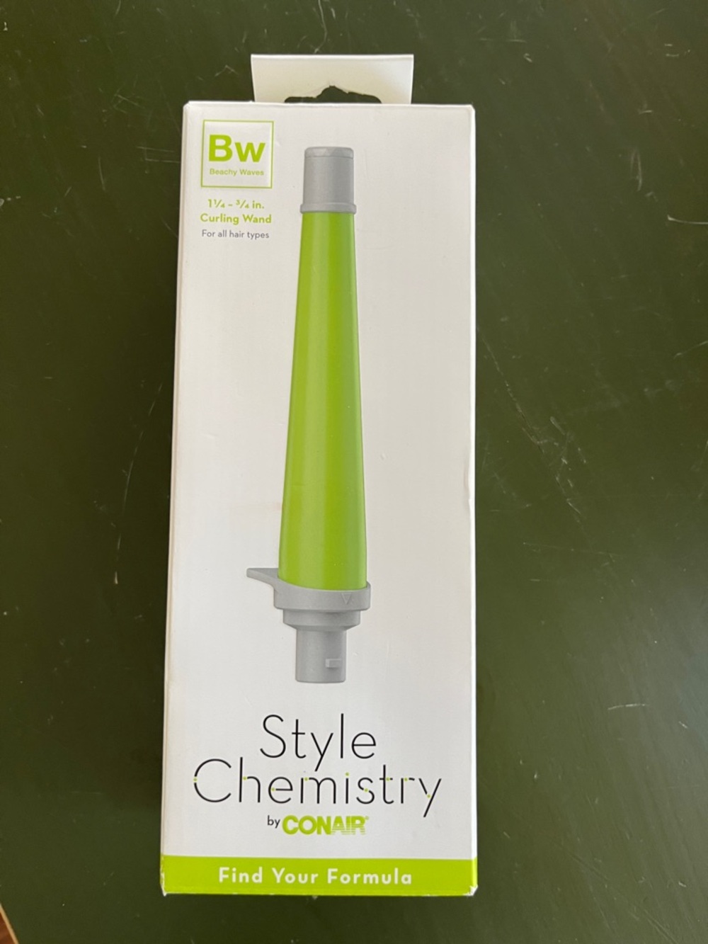 Conair Style Chemistry Green Curling Wand Attachment - Beachy Waves